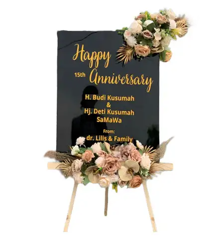 Papan Bunga Akrilik Cigombong